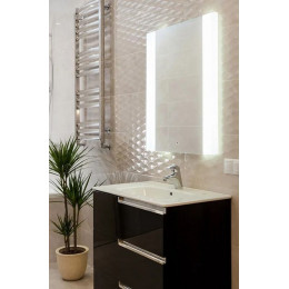 Зеркало в ванную комнату с подсветкой Камила 60х90 см